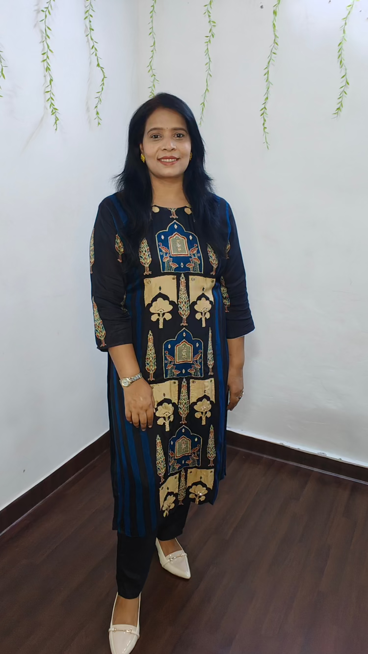 BLACK MUSLIN SUIT SET WITH REAL MIRROR WORK