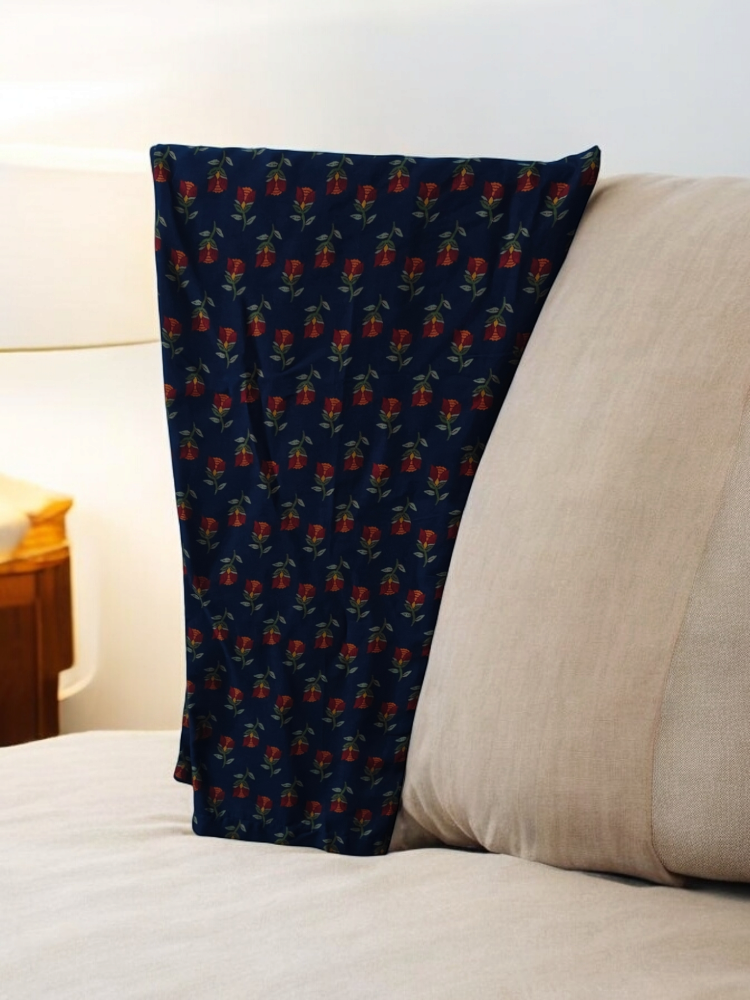 FLORAL PRINTED V-NECK ANARKALI KURTA SET