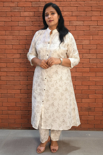 Off-White Vatican Co-Ord Set for Women