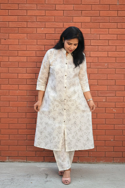 Off-White Vatican Co-Ord Set for Women