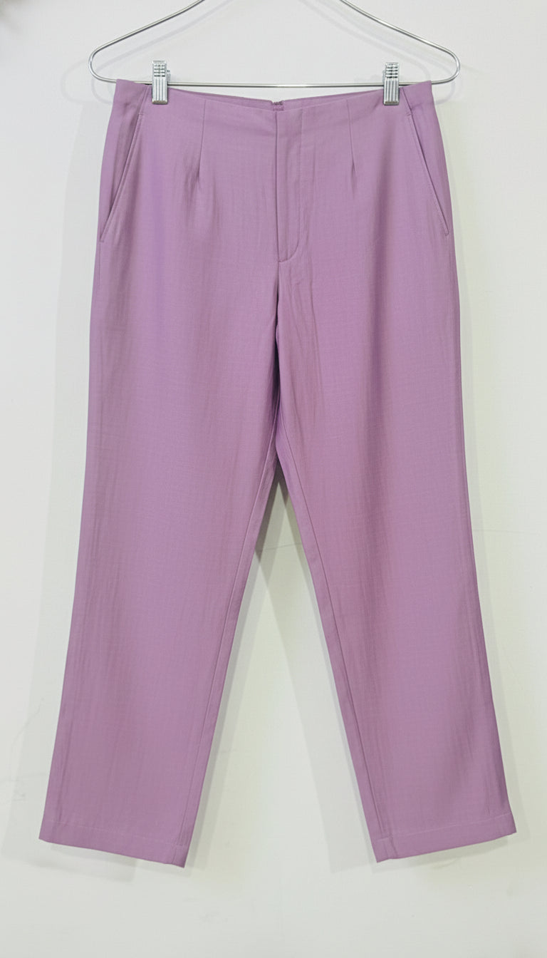 LAVENDER EMBROIDERED MUSLIN CO-ORD SET